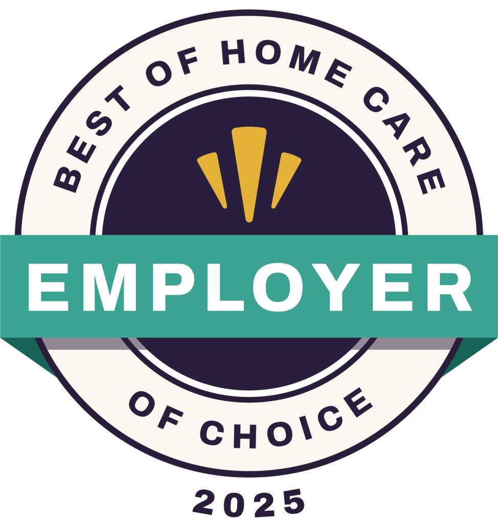 Best of Home Care Employer of Choice award banner