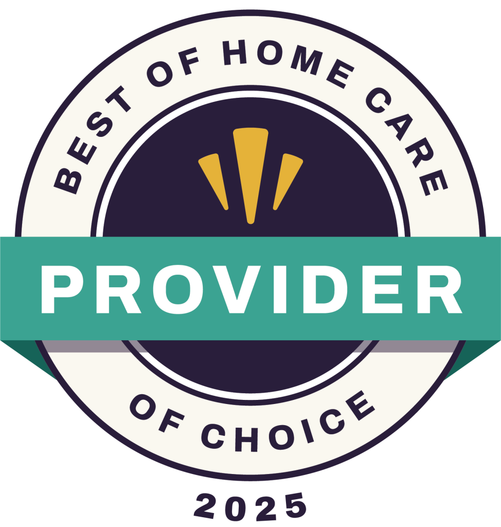 Best of Home Care Provider of Choice award banner